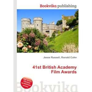   : 41st British Academy Film Awards: Ronald Cohn Jesse Russell: Books