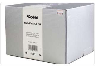 Brand new* Rollei/Rolleiflex 4.0 FW w/ 50mm f/4 HFT  