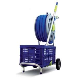   Maintenance & Hose Reel Storage Trolley Cart: Patio, Lawn & Garden