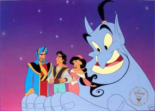Disney Store Lithograph: ALADDIN & the KING of THIEVES  
