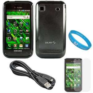   Vibrant T959) + Clear Screen Protector + USB Data Cable Micro USB