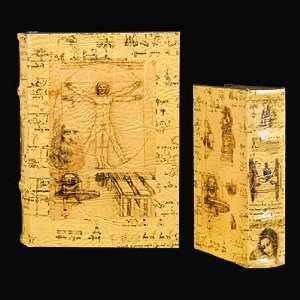  Da Vinci Vetruvian Man Small Book Box