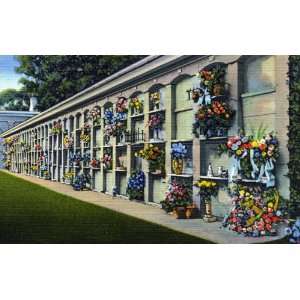  Saint Louis Cemetery Vaults, New Orleans   Fine Art Gicl 