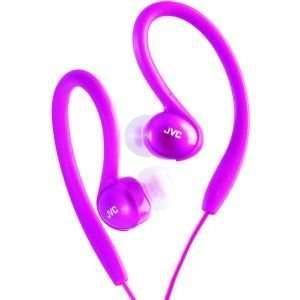  JVC HA EBX5 P SPORT CLIP IN EAR HEADPHONES (PINK 