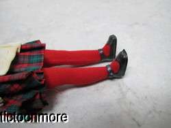 VINTAGE BETSY McCALL DOLL STRAWBERRY BLONDE PLAID HOLIDAY CHRISTMAS 