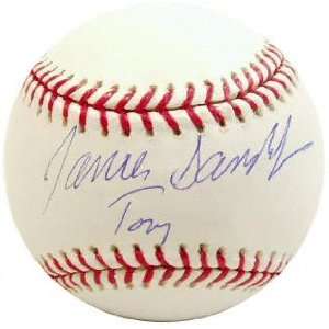  James Gandolfini Autographed Baseball  Details: Tony 