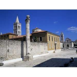 View of Square, Zadar, Zadar Region, Croatia, Europe Photographic 
