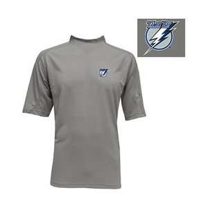  Antigua Tampa Bay Lightning Technical Mock Neck T shirt   TAMPA BAY 
