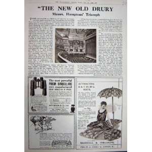    Advertisement 1922 Drury Theatre Anzora Binoculars