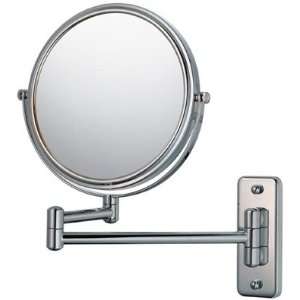  Swing Arm Chrome 7 3/4 Wide Vanity Mirror: Home 