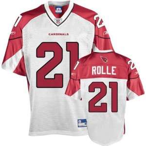 Antrel Rolle Youth Jersey: Reebok White Replica #21 Arizona Cardinals 