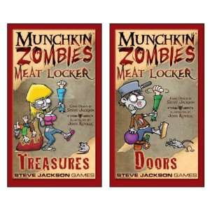  Munchkin Zombies Meat Lockers Card Game Toys & Games