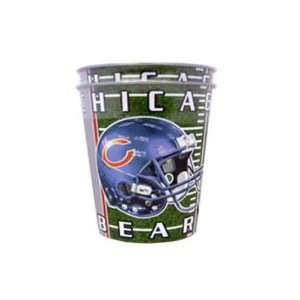  754975   Chicago Bears 2 pk 16 oz Metallic Cups Case Pack 