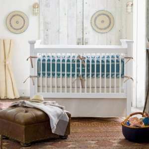  Serena and Lily Rye Organic Three Piece Crib Set: Baby