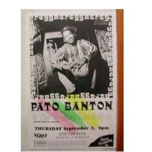  Pato Banton Handbill Denver Poster 