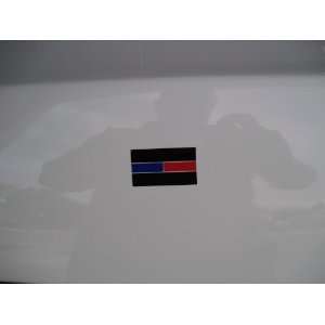  Police DMV Size Red Blue Decal Sticker Police Everything 