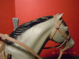 The OUTLAWS MUSTANG HORSE figure BONANZA~AMERICAN CHARACTER~Marx 