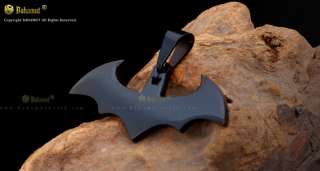 Batman Game Version Black Titanium Steel Necklace  