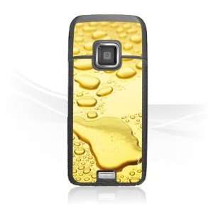 Design Skins for Nokia E65   Golden Drops Design Folie 