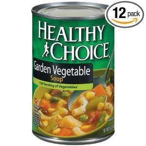 Healthy Choice Garden Vegetable Soup, 15 Ounce Units (Pack of 12)