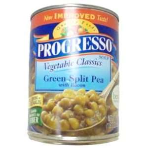 Progresso Vegetable Classics Green Split Pea with Bacon Soup 19 oz 