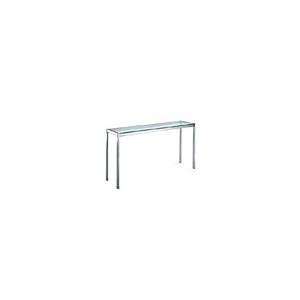 appia 79 console table with glass top by gae aulenti for 