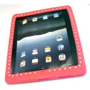  Apple iPad 1 1st Gen Hot Pink Jewel Gem Diamond Soft 