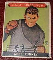 1933 Goudey Sports Kings GENE TUNNEY ungraded VG/EX   