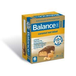  Balance Bar Gold Caramel Nut Blast, 6   1.76 oz bars per 