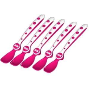   Graduates Rest Easy Spoons PVC & BPA Free 4m (5pack) Colors Vary Baby
