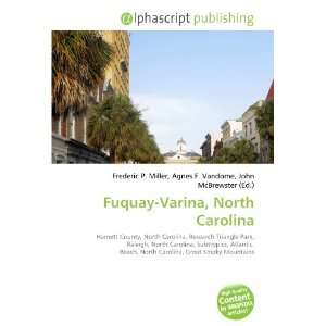  Fuquay Varina, North Carolina (9786134200387): Books