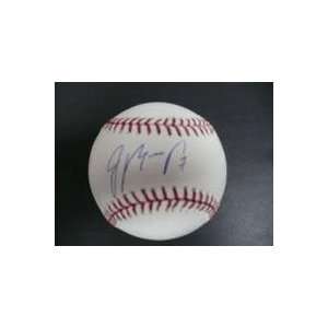  Jose Reyes Autographed Ball   Autographed Baseballs 