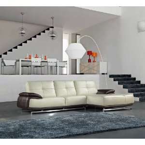 Modern Furniture  VIG  917   Top Grain Italian Leather Sectional Sofa 