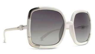 NEW Von Zipper ALOTTA Sunglasses WHITE With Silver FREE US Shipping 