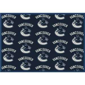  NHL Team Repeat Rug   Vancouver Canucks: Sports & Outdoors