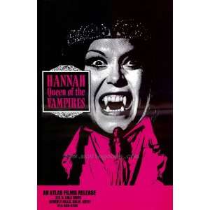  Hannah Queen of the Vampires Movie Poster (27 x 40 Inches 