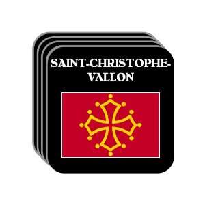    Pyrenees   SAINT CHRISTOPHE VALLON Set of 4 Mini Mousepad Coasters