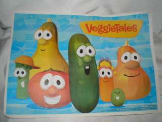 Veggie Tales Placemats Games VeggieTales Party Supplies  