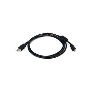 Brand New 6FT A to mini B 8pin USB cable w/ ferrites for Nikon Coolpix 