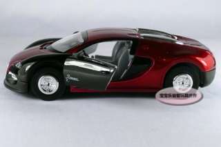New Bugatti Vayron 1:32 Diecast Model Car With Sound&Light Claret red 