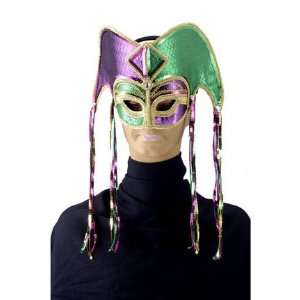  Mardi Gras Jester King Mask [Apparel] 