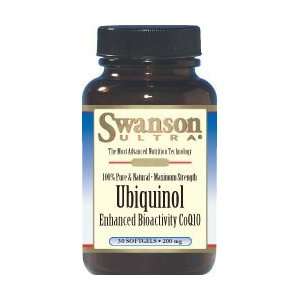  Maximum Strength 100% Pure & Natural Ubiquinol 200 mg 30 