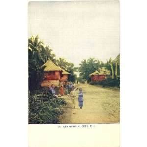   Postcard San Nicolas Academy Cebu City Philippines 