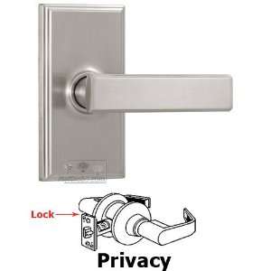   handed privacy lever   woodward plate with utica