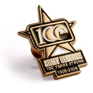 Army Reserve 100 Years Lapel Pin Style 1