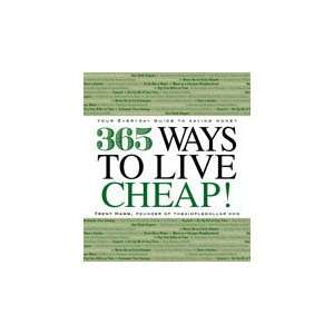  365 Ways to Live Cheap Trent Hamm Books