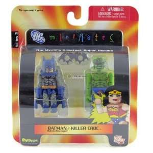   DC Super Heroes Minimates Series 3 Batman . Killer Croc Toys & Games