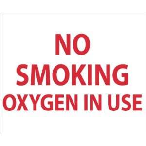  SIGNS NO SMOKING OXYGEN IN USE 5X6