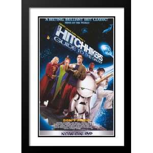  The Hitchhikers Guide Galaxy 20x26 Framed and Double Matted Movie 