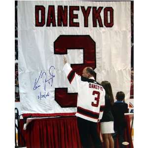 Ken Daneyko New Jersey Devils   Retirement Night   Autographed 16x20 